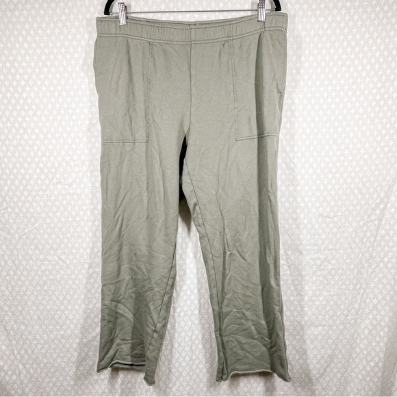 Aerie Green High Rise Sweatpants - Picture 2 of 6